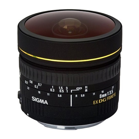 8mm f/3.5 EX DG Circular Fisheye Lens (Nikon F Mount) Image 0