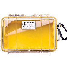 1050 Watertight Micro Hard Case  (Clear Yellow) Image 0