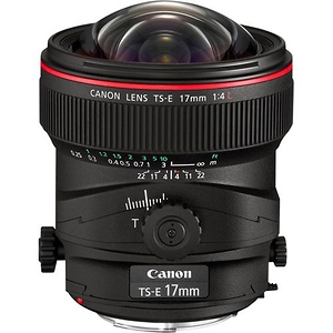 TS-E 17mm f/4.0L Tilt-Shift Lens (EF Mount)