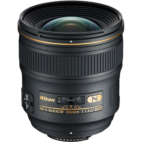 AF-S Nikkor 24mm f/1.4G ED Wide Angle Lens Image 0