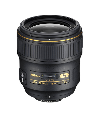 AF-S Nikkor 35mm f/1.4G Wide-Angle Lens Image 0