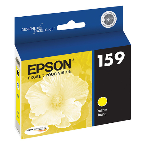 159 Yellow UltraChrome Hi-Gloss 2 Ink Cartridge Image 0