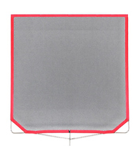 Solid Frame Scrim - 48 x 48 in. - Black Double Image 0