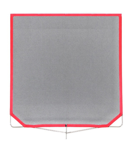 Solid Frame Scrim - 48 x 48 in. - Black Double Image 0