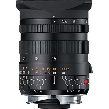 Super Wide Angle Tri-Elmar-M 16-18-21mm f/4 Manual Focus Lens