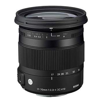 17-70mm f/2.8-4.0 DC Macro OS HSM Lens (Canon EF Mount)