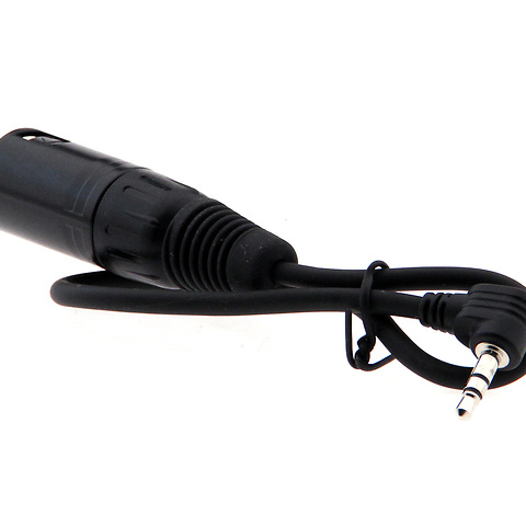 Male XLR to Right Angle 3.5mm Stereo Plug (1 ft. Long) Image 0