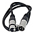 Microphone Cable Male to Female XLR (3 ft. Long)