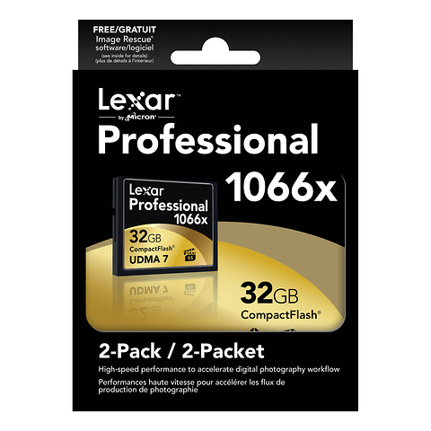 32GB Pro 1066X CF Memory Card (155MB/s) Image 1