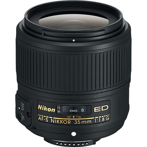 AF-S Nikkor 35mm f/1.8 G ED AF Lens Pre-Owned Image 0