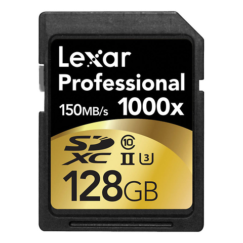 128GB Pro 1000X UHS-II SDXC Memory Card (90MB/s) Image 0