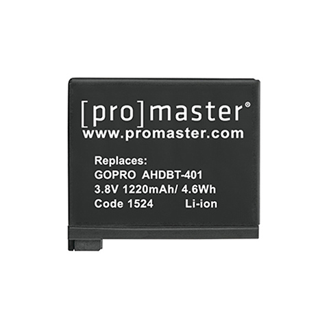 AHDBT-401 XtraPower Lithium Ion 1220mAh 3.8v Battery for GoPro Image 0