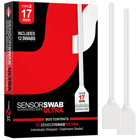 ULTRA Sensor Type 2 Swabs (Box of 12) Image 0