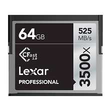 64GB Pro 3500X CFast 2.0 Memory Card (445MB/s) Image 0