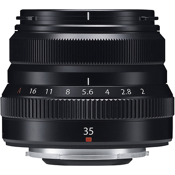 XF 35mm f/2 R WR Lens (Black)
