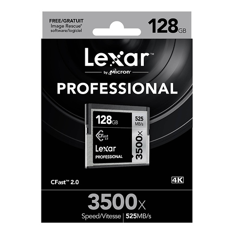 128GB Pro 3500X CFast 2.0 Memory Card (445MB/s) Image 1