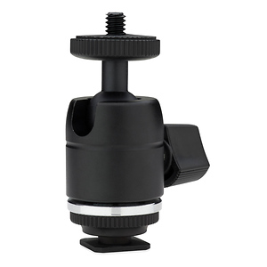 Mini Ball Head with Hot Shoe Adapter