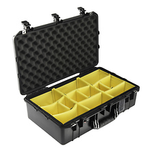 1555AirWD Carry-On Case (Black, with Dividers) Image 0