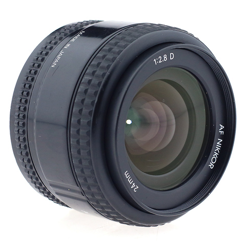 Wide Angle AF Nikkor 24mm f/2.8D Autofocus Lens - Pre-Owned Image 1