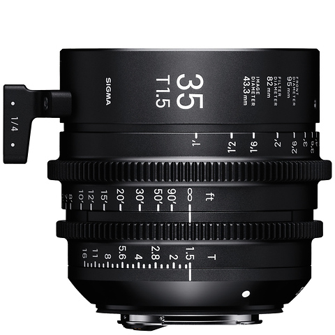 35mm T1.5 High Speed Cine Lens (Canon EF Mount, Feet) Image 0