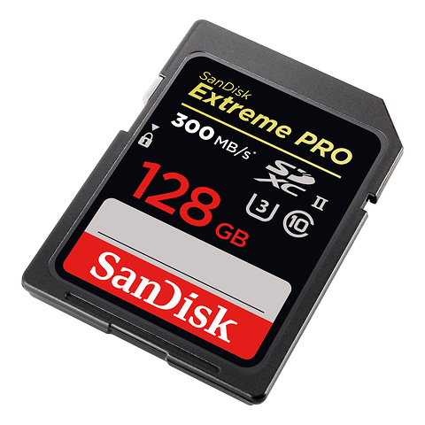 128GB Extreme Pro UHS-II SDXC Memory Card (260MB/s) Image 0