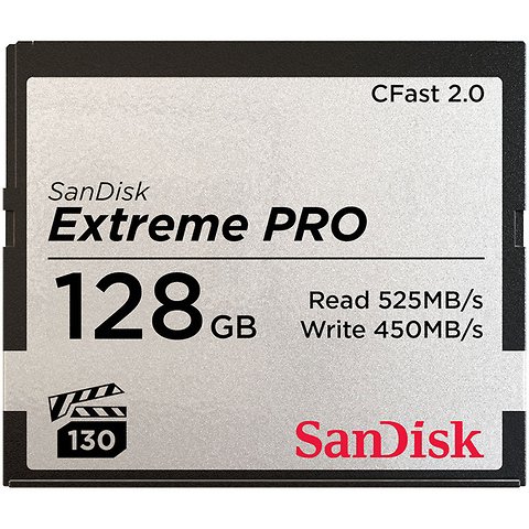 128GB Extreme PRO CFast 2.0 Memory Card