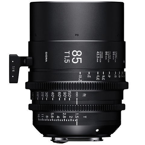 85mm T1.5 High Speed Cine Lens (Canon EF Mount, Feet) Image 0
