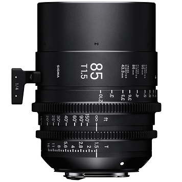 85mm T1.5 High Speed Cine Lens (PL Mount, Feet)