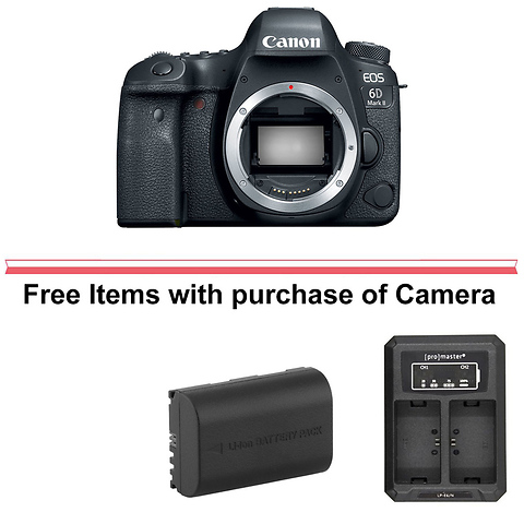 EOS 6D Mark II Digital SLR Camera Body Image 0