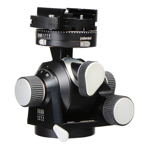D4 Tripod Head with a FlipLock Lever Quick Release (Geared) Image 2