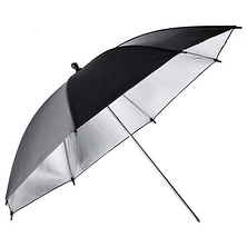 40 In. Reflector Umbrella (Black/Silver) Image 0
