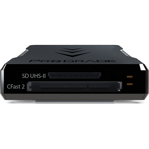 Dual-Slot CFast 2.0 & UHS-II SDXC USB 3.1 Gen 2 Type-C Card Reader