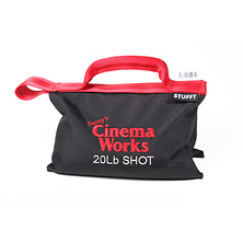 Cinema Works 20 lb Shot Bag (Black with Red Handle) Image 0