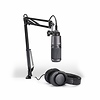 AT2020USB+ Microphone Pack with ATH-M20x, Boom & USB Cable Thumbnail 0