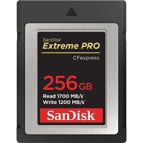 256GB Extreme Pro CFexpress Type B Memory Card (800MB/s) Image 0