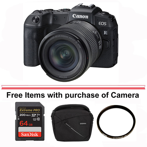 EOS RP Mirrorless Digital Camera with 24-105mm f/4-7.1 Lens Image 0