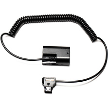 D-Tap to Canon LP-E6-Type Dummy Battery Coiled Cable (22-42 in.) Image 0
