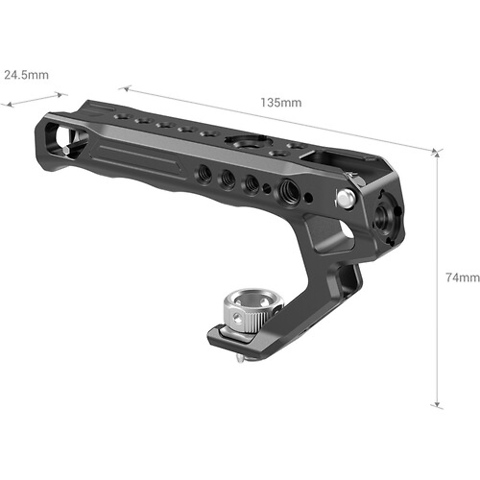 Top Handle with ARRI-Style Anti-Twist Mount Image 1