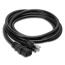 15 ft. 14 Gauge Electrical Extension Cable with IEC Female Connector (Black) Image 0