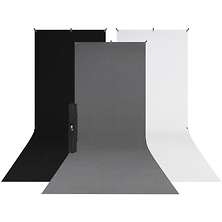 5 x 12 ft. X-Drop 3-Pack Sweep Backdrop Kit Image 0