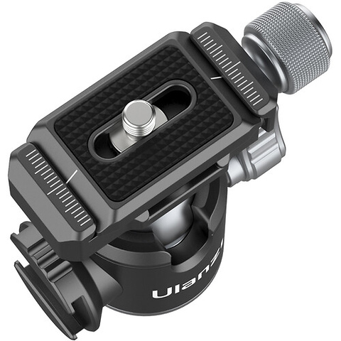 U-80L Side Cold Shoe Mount Ball Head with Arca-Type Quick Release Image 6