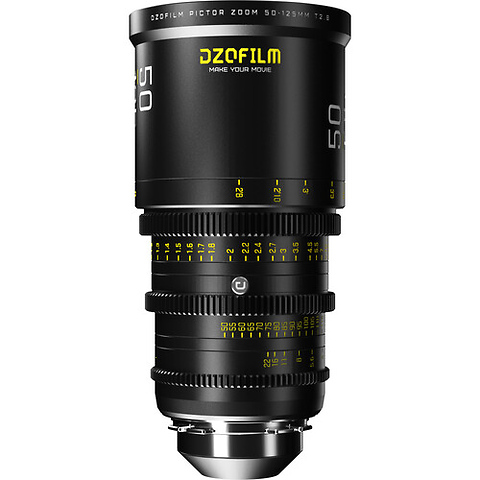 Pictor 50-125mm T2.8 Super35 Parfocal Zoom Lens (PL Mount and EF Mount) Image 3