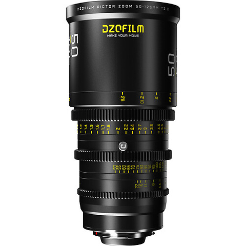 Pictor 50-125mm T2.8 Super35 Parfocal Zoom Lens (PL Mount and EF Mount) Image 1