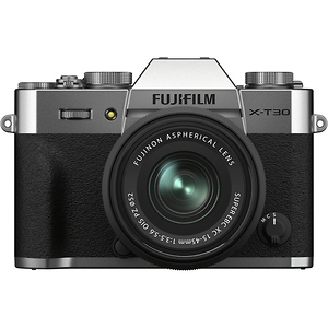 X-T30 II Mirrorless Digital Camera with 15-45mm Lens (Silver)