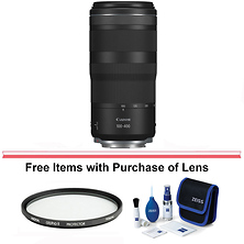 RF 100-400mm f/5.6-8 IS USM Lens with CarePAK PLUS Accidental Damage Protection Image 0