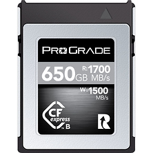 650GB CFexpress 2.0 Type B Cobalt Memory Card Image 0