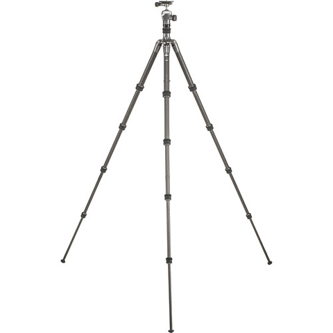 GT1555T Series 1 Traveler Carbon Fiber Tripod with Center Ball Head Image 1