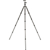 GT1555T Series 1 Traveler Carbon Fiber Tripod with Center Ball Head Thumbnail 1