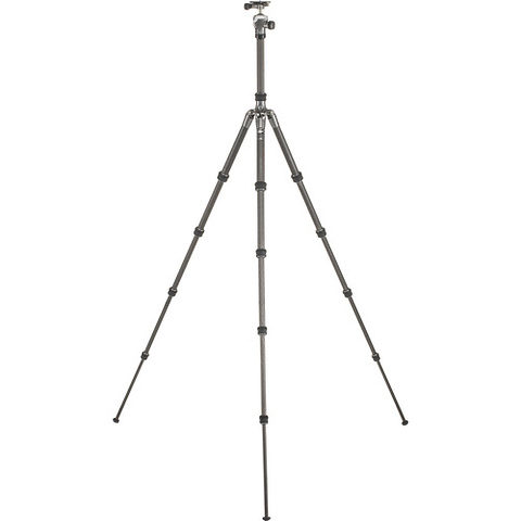 GT1555T Series 1 Traveler Carbon Fiber Tripod with Center Ball Head Image 2