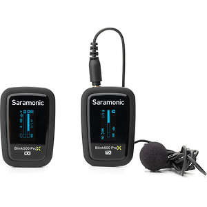 Blink 500 ProX B1 Digital Camera-Mount Wireless Omni Lavalier Microphone System (Black, 2.4 GHz)